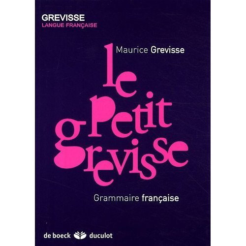 9780828833202: Le Petit Grevisse - Grammaire Francaise (French Edition)