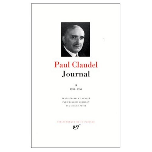 Journal. [Tome II: 1933-1955]