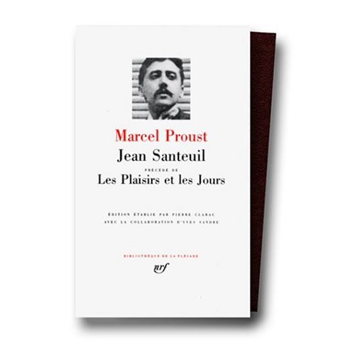 Jean Santeuil (BibliothÃ¨que de la PlÃ©iade) (French Edition) (9780828835305) by Marcel Proust