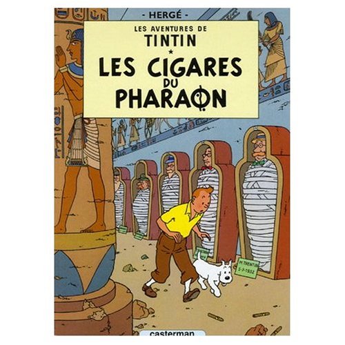 9780828850209: Les Aventures de Tintin / Les Cigares du Pharaon (Book and DVD Package)