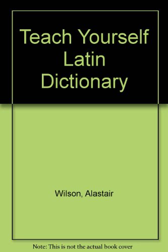 9780828883757: Teach Yourself Latin Dictionary