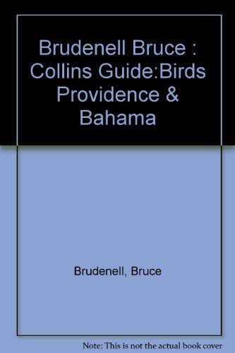 Imagen de archivo de The Collins Guide to the Birds of New Providence a a la venta por N. Fagin Books