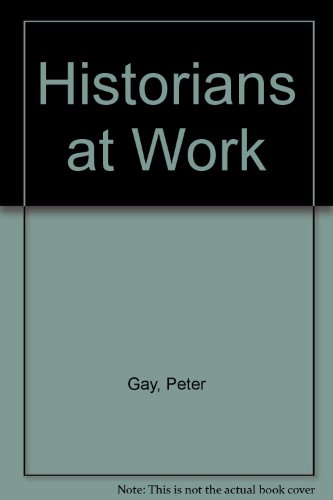 9780829005684: Historians at Work
