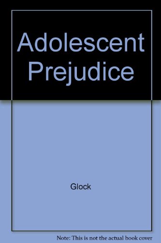 9780829007510: Adolescent Prejudice
