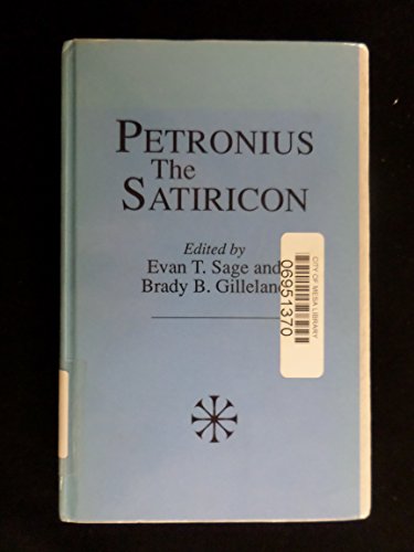 Petronius the Satiricon