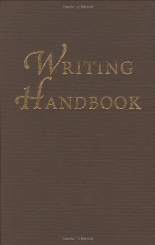 Beispielbild fr Writing Handbook zum Verkauf von Better World Books