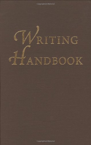 Imagen de archivo de Writing Handbook a la venta por HPB Inc.