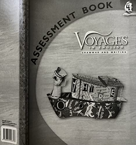 Imagen de archivo de Grade Level 4 Assessment Book (Voyages in English 2011) a la venta por Walker Bookstore (Mark My Words LLC)