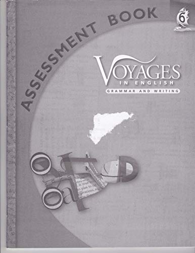 Imagen de archivo de Grade Level 6 Assessment Book (Voyages in English 2011) a la venta por HPB-Red