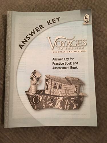 9780829428421: Grade Level 4 Answer Key: Answer Key for Practice Book and Assessment Book (Voyages in English 2011)