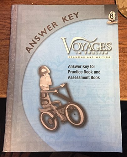 Beispielbild fr Grade Level 8 Answer Key: Answer Key For Practice Book and Assessment Book (Voyages in English 2011) zum Verkauf von SecondSale