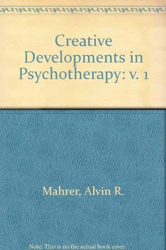 Imagen de archivo de Creative Developments in Psychotherapy a la venta por The Book Cellar, LLC