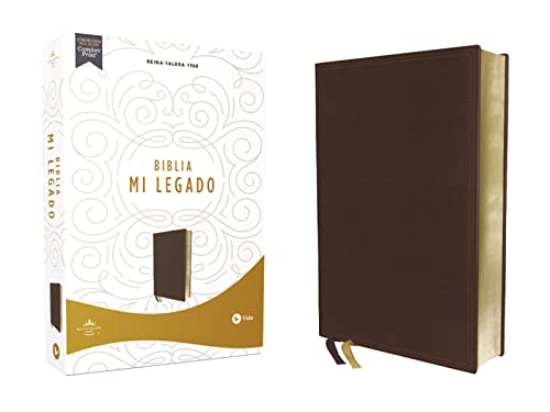 Stock image for Reina Valera 1960 Biblia Mi Legado, Leathersoft, Caf , Una Columna, Interior a dos colores (Spanish Edition) for sale by HPB-Red