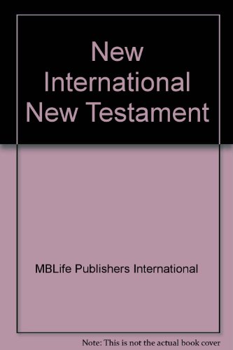 Stock image for Nuevo Testamento: Nueva Versio&#x301;n Internacional = New Testament : New International Version (Spanish Edition) for sale by Redux Books