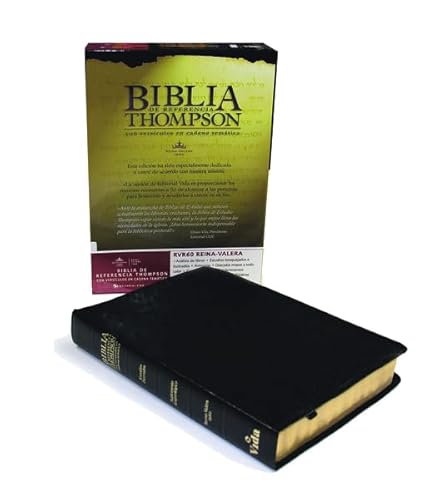 Imagen de archivo de La Biblia de Referencia Thompson-RV 1960 = Thompson Chain Reference Bible-RV 1960 a la venta por ThriftBooks-Atlanta