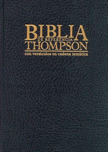 9780829714463: Biblia de referencia Thompson / Thompson Reference Bible: Reina Valera, Black, Bonded Leather