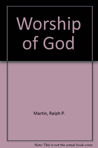 9780829718348: Worship of God