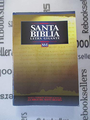 9780829732207: NVI Santa Biblia Letra Gigante Rstica
