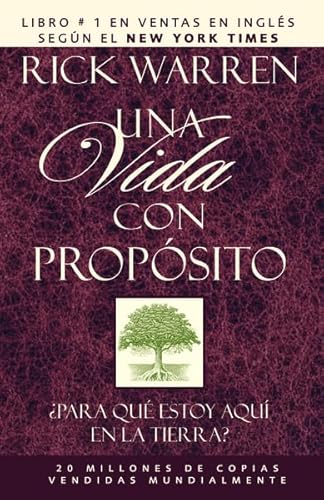 Stock image for Una Vida Con Proposito: Para Que Estoy Aqui En LA Tierra? for sale by SecondSale