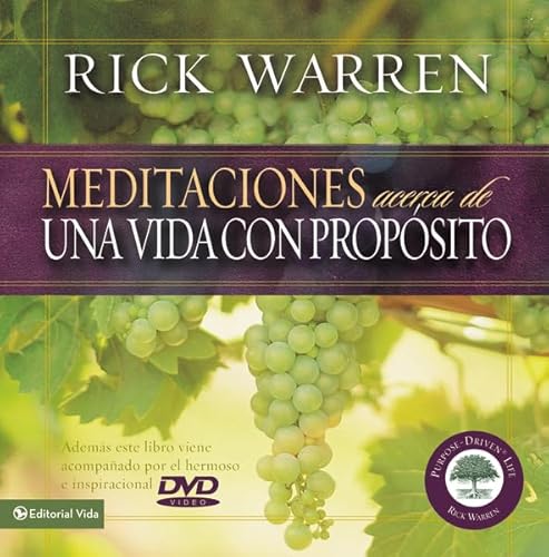 Beispielbild fr Meditaciones para una Vida con Proposito (Meditations On a Purpose Driven Life) (Spanish Edition) zum Verkauf von Ergodebooks