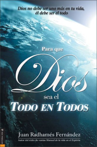 Imagen de archivo de Para que Dios sea el Todo en Todos (Spanish Edition) a la venta por Red's Corner LLC