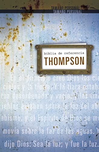 Stock image for RVR/Biblia de Referencia Thompson Tama?o Personal 1960 for sale by TextbookRush