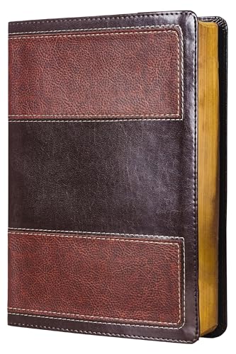 Imagen de archivo de Holy Bible: Rvr 1960, Marron Oscuro/marron, Dos Tonos Italiana, Biblia De Estudio Vida Plena / Rvr 1960, Dark Brown/mocha, Italian Duo-tone, Full Life Study Bible a la venta por Revaluation Books