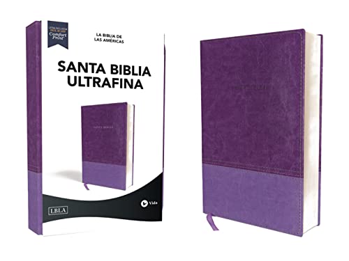 Imagen de archivo de LBLA Santa Biblia Ultrafina, Leathersoft, Lavanda (Spanish Edition) a la venta por SecondSale