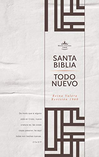 Stock image for Reina Valera 1960 Biblia del Nuevo Creyente 'Todo Nuevo', Tapa Dura: (RVR60 New Believer?s Bible Spanish Edition) for sale by Books Unplugged