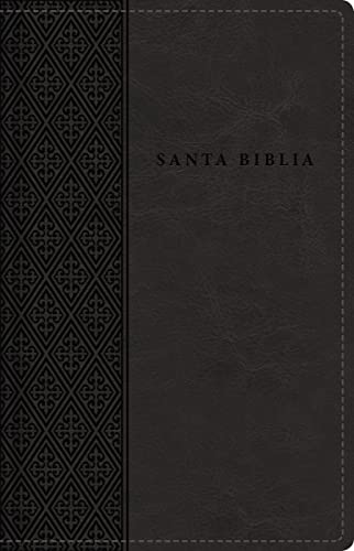 Stock image for Santa Biblia/ Holy Bible: Rvr60 Santa Biblia, Negro, Leathersoft, Edicin Letra Roja/ Reina Valera 1960, Black, Leathersoft, Red Letter Edition for sale by Revaluation Books