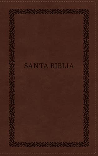 Beispielbild fr Biblia Reina-Valera 1960, Tierra Santa, Ultrafina letra grande, Leathersoft, Caf?, con cierre (Spanish Edition) zum Verkauf von SecondSale