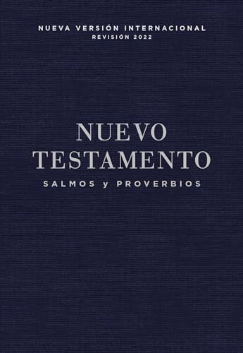 Imagen de archivo de NVI, Nuevo Testamento de bolsillo, con Salmos y Proverbios, Tapa Rstica, Azul ail (Spanish Edition) a la venta por PhinsPlace