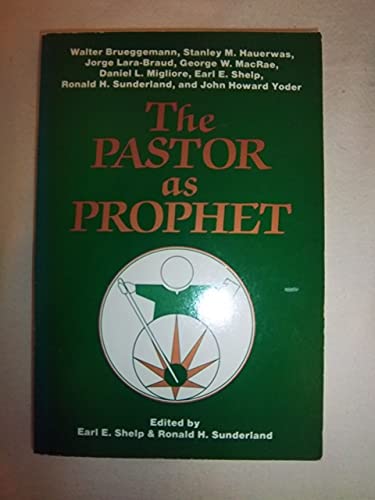 Stock image for THE PASTOR AS PROPHET for sale by Neil Shillington: Bookdealer/Booksearch