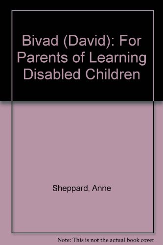 Bivad (David: For Parents of Learning Disabled Children) (9780829806502) by Sheppard, Anne