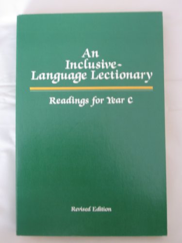 Beispielbild fr An Inclusive-Language Lectionary : Readings for Year C zum Verkauf von Better World Books