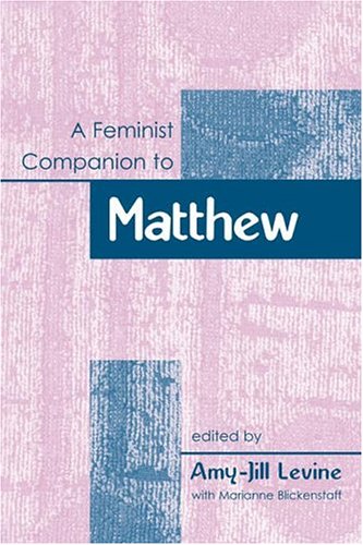 9780829815900: A Feminist Companion To Matthew (Feminist Companion to the New Testament and Early Christian)