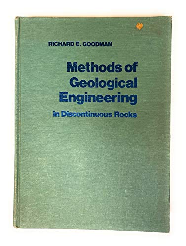 Stock image for Methods of Geological Engineering in Discontinuous Rocks for sale by Wizard Books