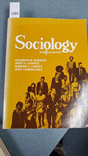 Beispielbild fr Sociology: Women, Men and Society zum Verkauf von Wonder Book