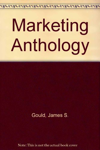Stock image for Marketing Anthology for sale by SecondSale