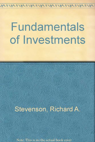 Beispielbild fr Fundamentals of Investments zum Verkauf von BookHolders