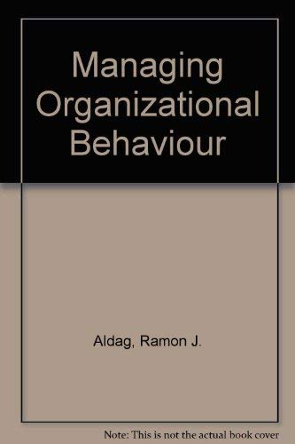 Beispielbild fr Managing Organizational Behaviour zum Verkauf von Anybook.com