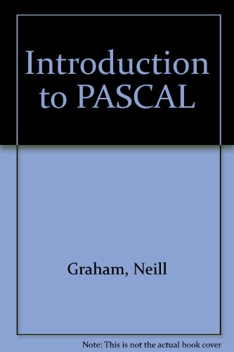 Stock image for Introduction to Pascal for sale by D. Nakii Press