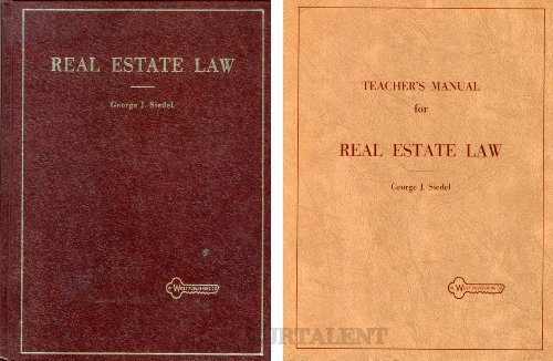 Beispielbild fr Real Estate Law zum Verkauf von Top Notch Books