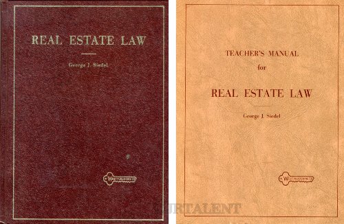 Imagen de archivo de Real Estate Law a la venta por Top Notch Books