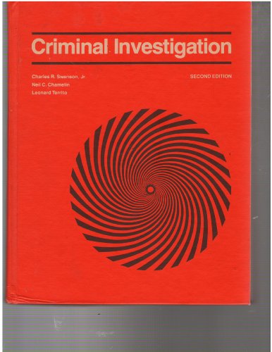 Stock image for Criminal Investigation for sale by HPB-Emerald