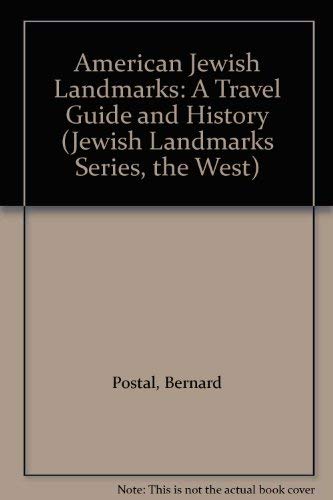 Stock image for American Jewish Landmarks a travel guide and history Volume III for sale by RPL Library Store