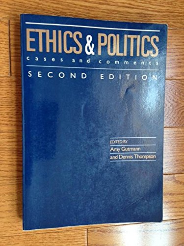 9780830412303: Ethics and Politics: Cases and Comments