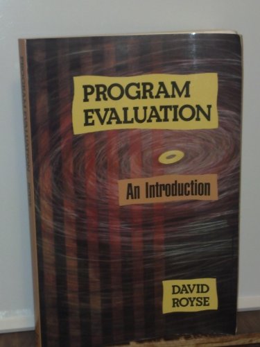 9780830412457: Program Evaluation: An Introduction