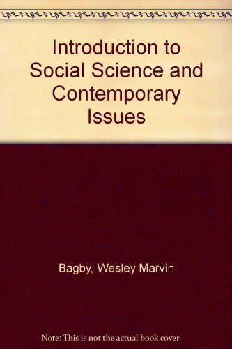 Stock image for Introduction to Social Science and Contemporary Issues for sale by HPB-Red