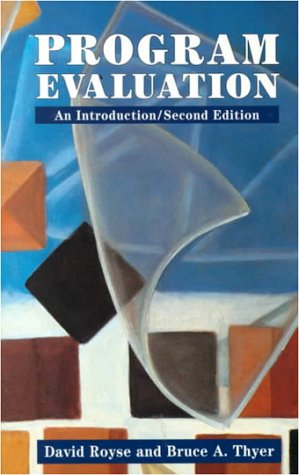 9780830414154: Program Evaluation: An Introduction (Nelson-Hall Series in Social Work)